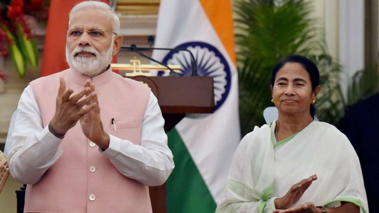 PM Modi and Mamata Banerjee