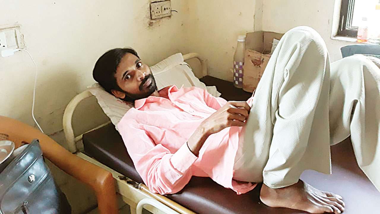 Sick engineer struggles in old-age shelter
