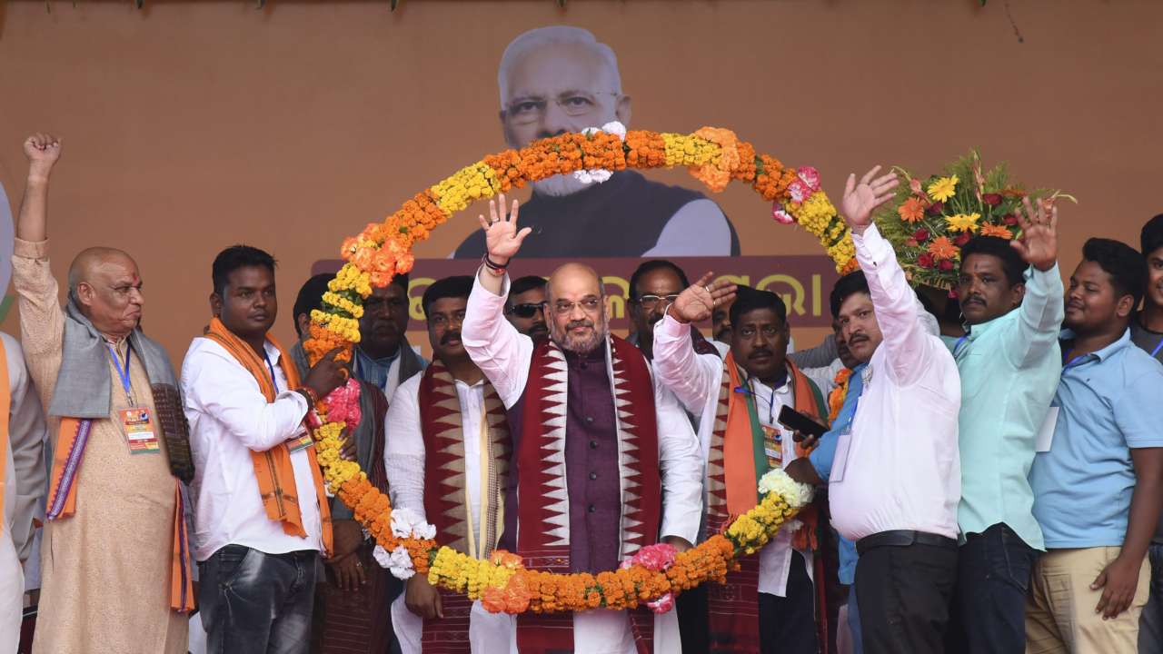 Amit Shah in Cuttack