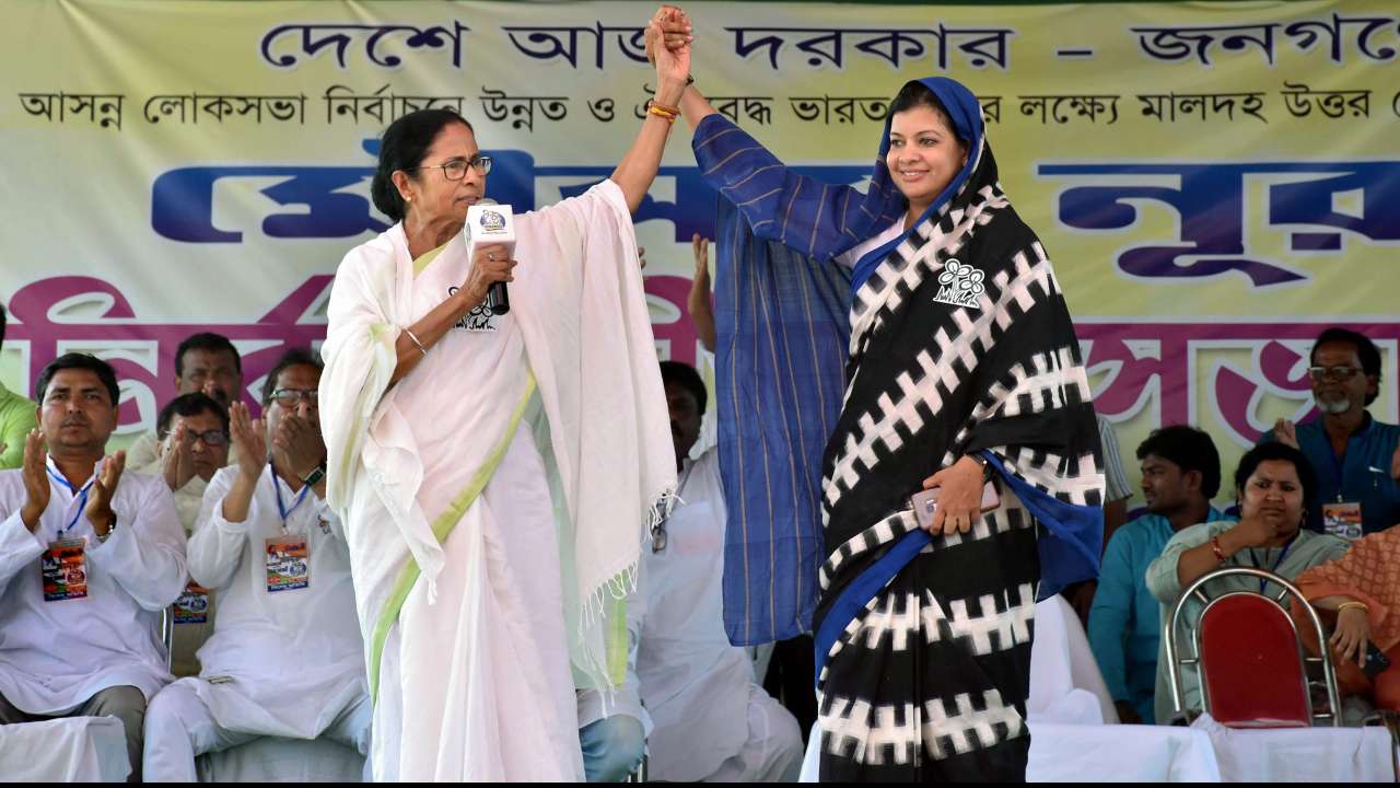 Mamata Banerjee with Mausam Noor