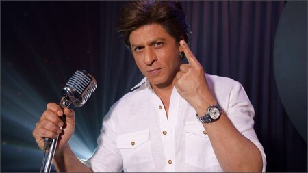 Shah Rukh Khan takes the mic