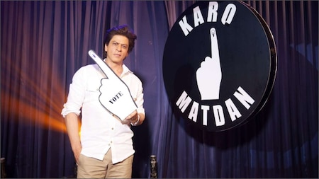 SRK shared the song video on social media