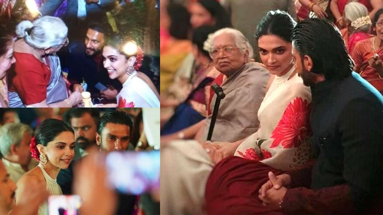 Fans Let Out Collective Aww As Pictures Of Ranveer Singh Holding Wife Deepika Padukones Heels