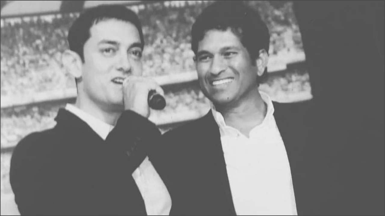 Aamir Khan and Sachin Tendulkar