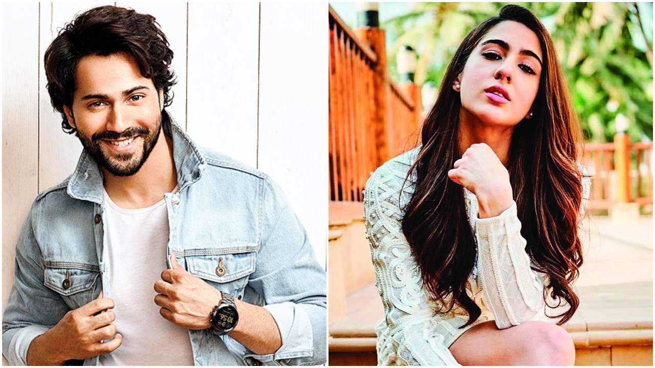 Varun and Sara in Coolie No.1 remake