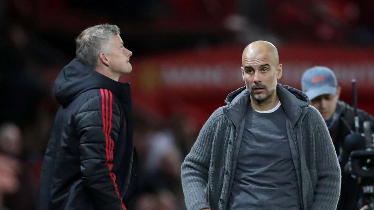 Both coaches after match
