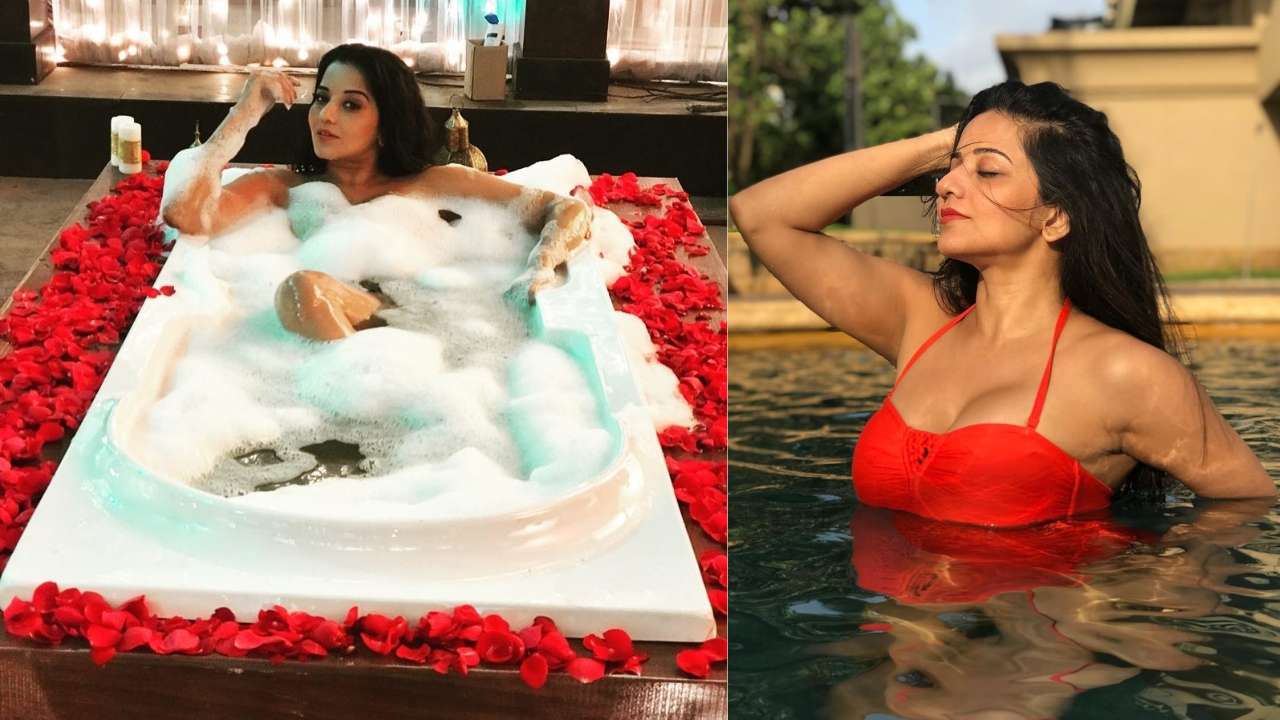 Monalisa Ki Nangi Sexy Video Full Hd - When Mona posed nude in a bathtub