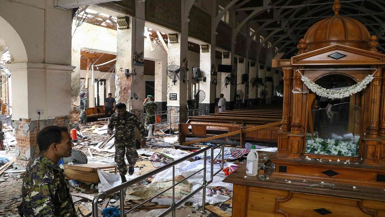 Sri Lanka blasts (Photo: AFP)