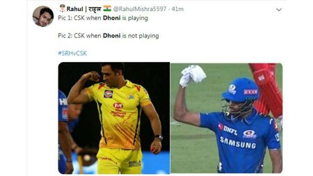 CSK-MS Dhoni= Problems