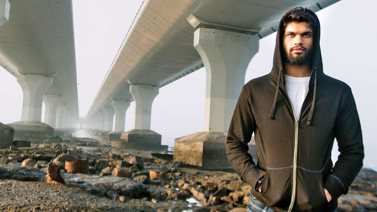 Why Karan Kapadia wears one hoodie throughout 'Blank'