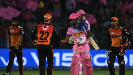 Rajasthan beat Hyderabad by 7 wickets