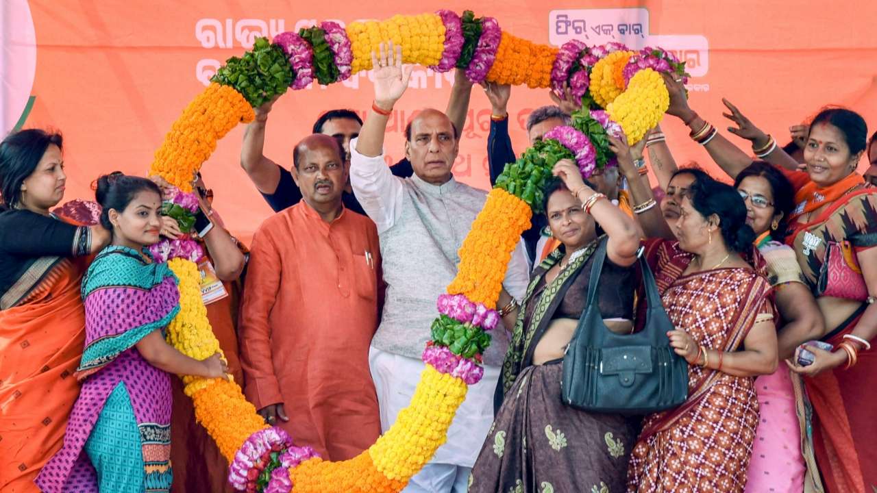 Rajnath Singh in Bhadrak