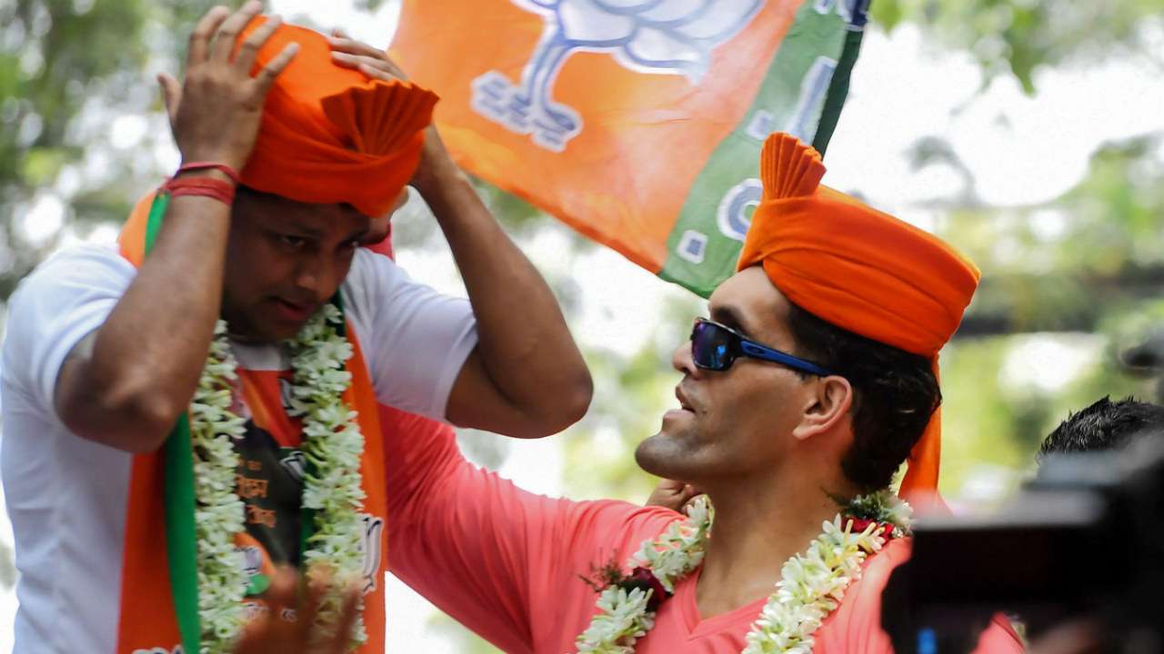In tit for tat move, TMC goes to EC as wrestler Khali, a US citizen, campaigns for BJP candidate