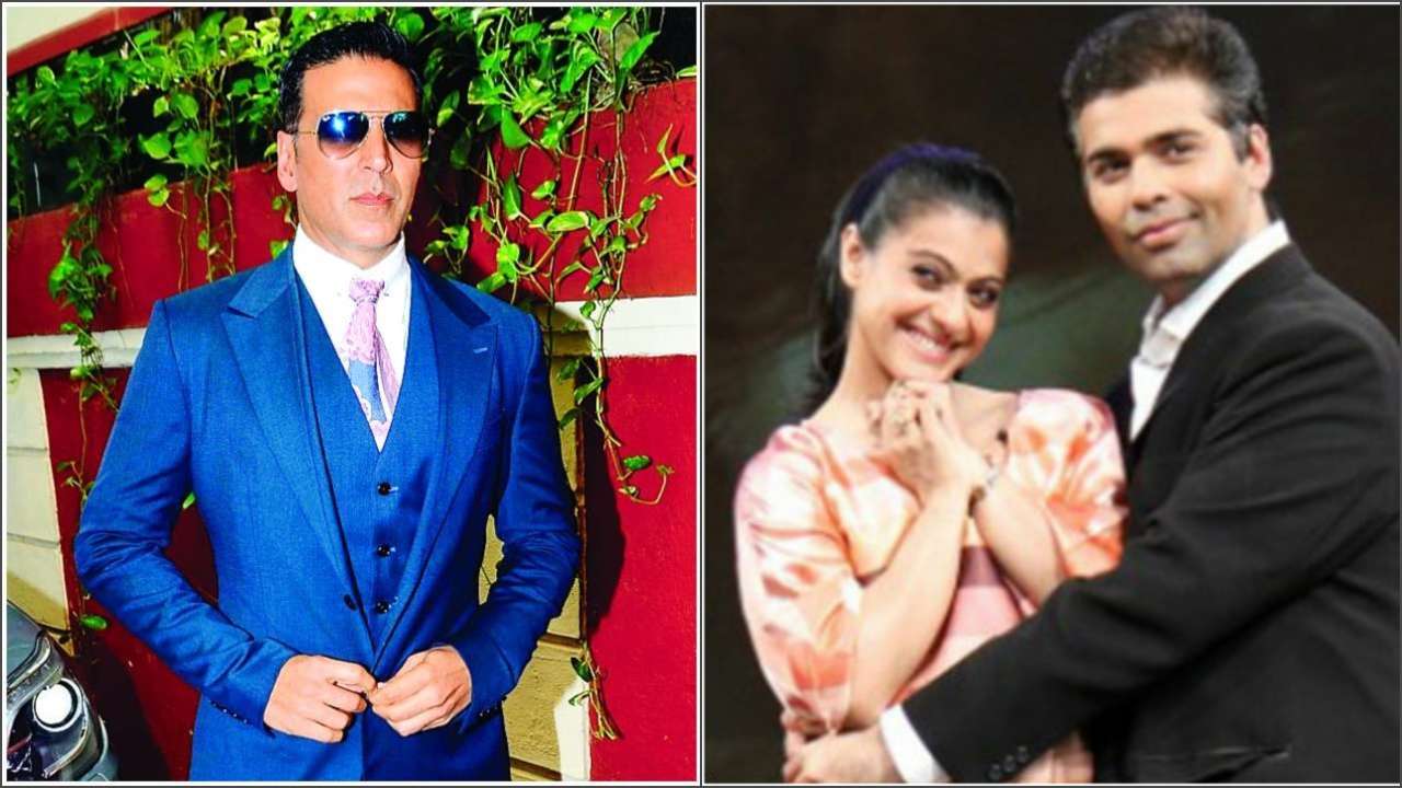 Karan Johar reveals Kajol had a massive crush on Akshay Kumar