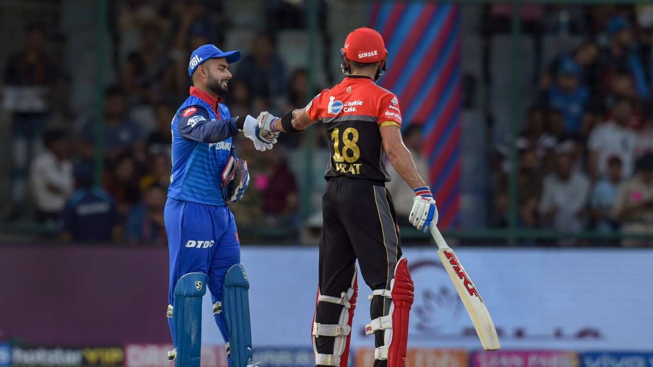 Virat Kohli and Rishabh Pant