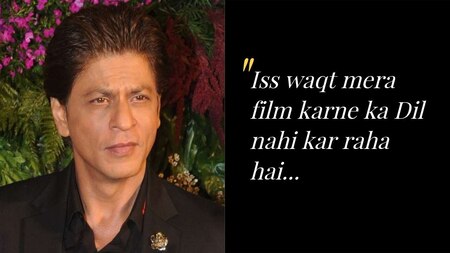 SRK says he won't sign his next project until next 2-4 months