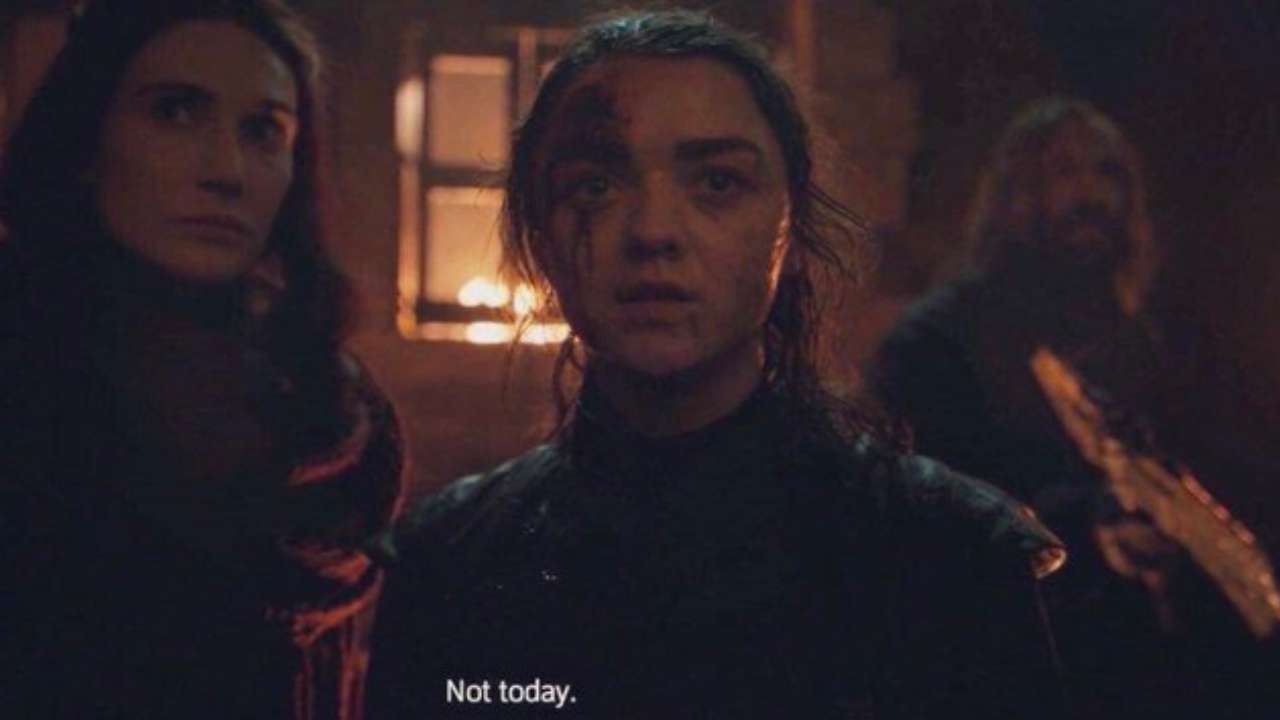 Game Of Thrones': Arya Stark's 'Not Today' phrase has now become breeding spot for memes, here's proof