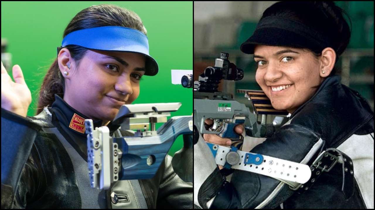 Apurvi Chandela and Anjum Moudgil