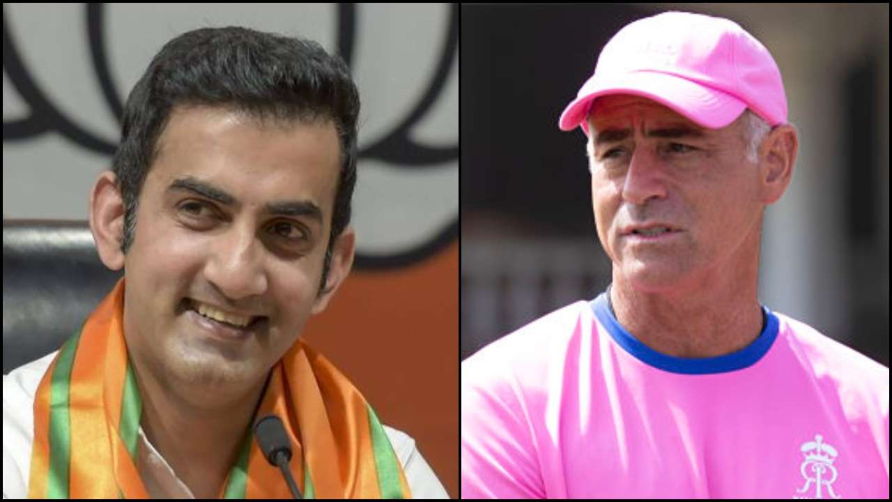 Gautam Gambhir and Paddy Upton