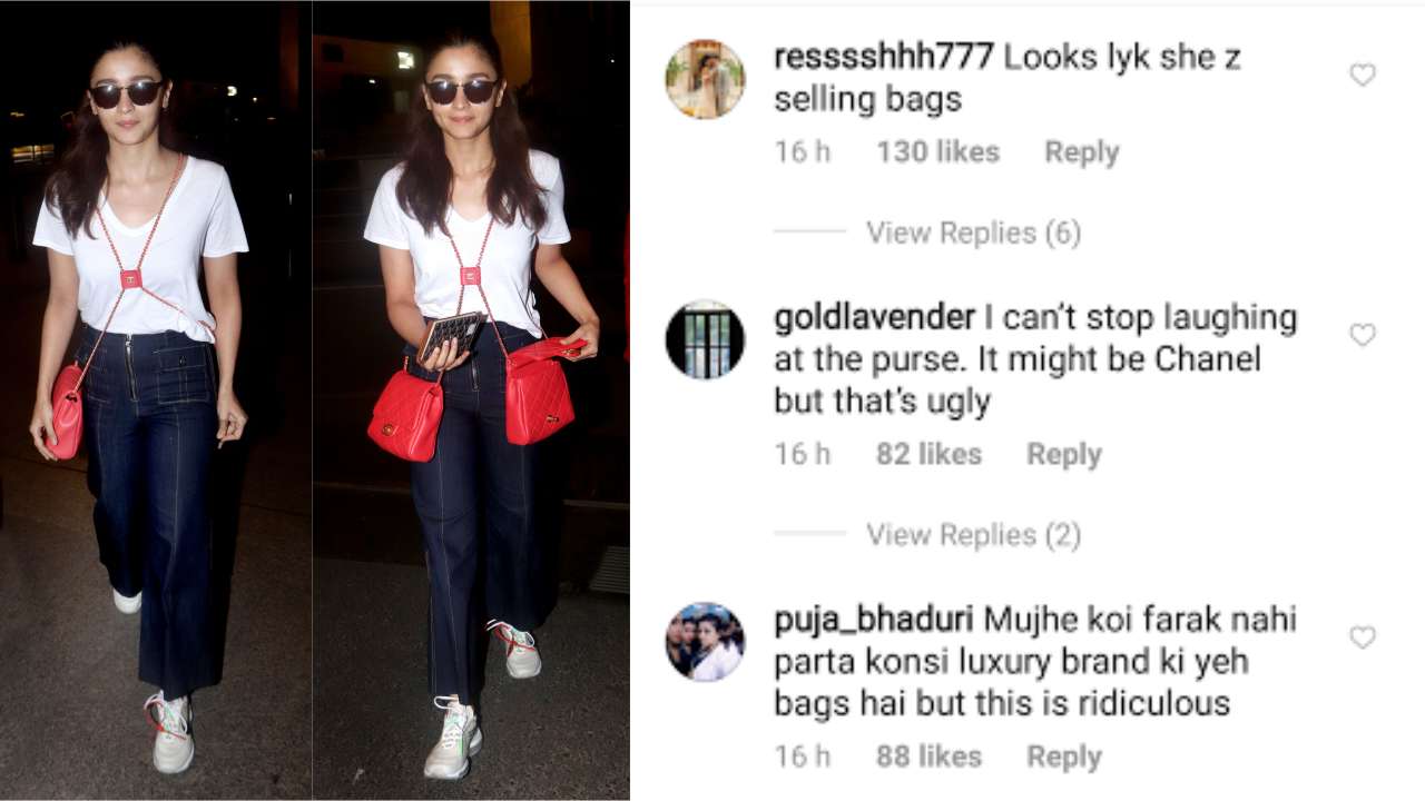 Anushka Sharma With Handbag Worth Rupees 1 lakh at Airport 