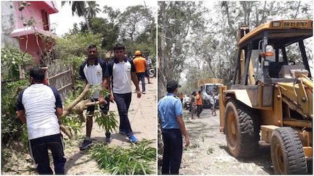 India Coast Guard cleans roads