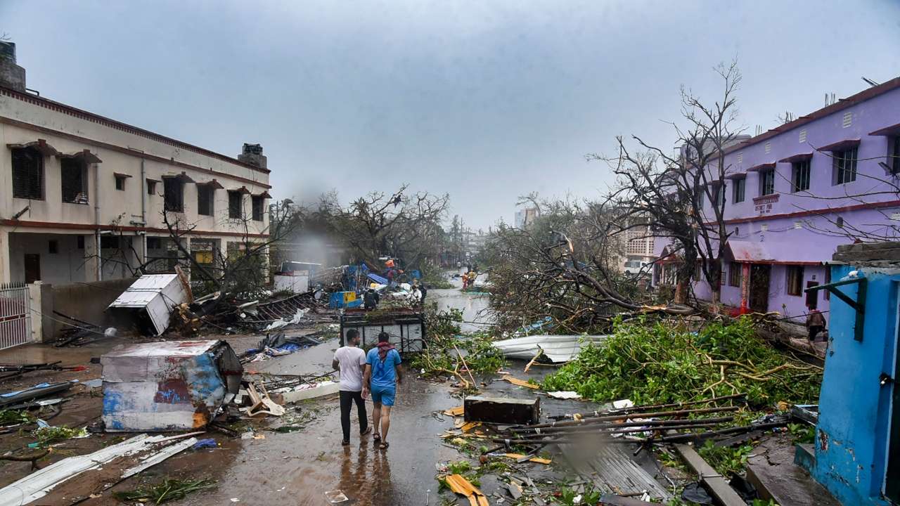 Destruction in Puri