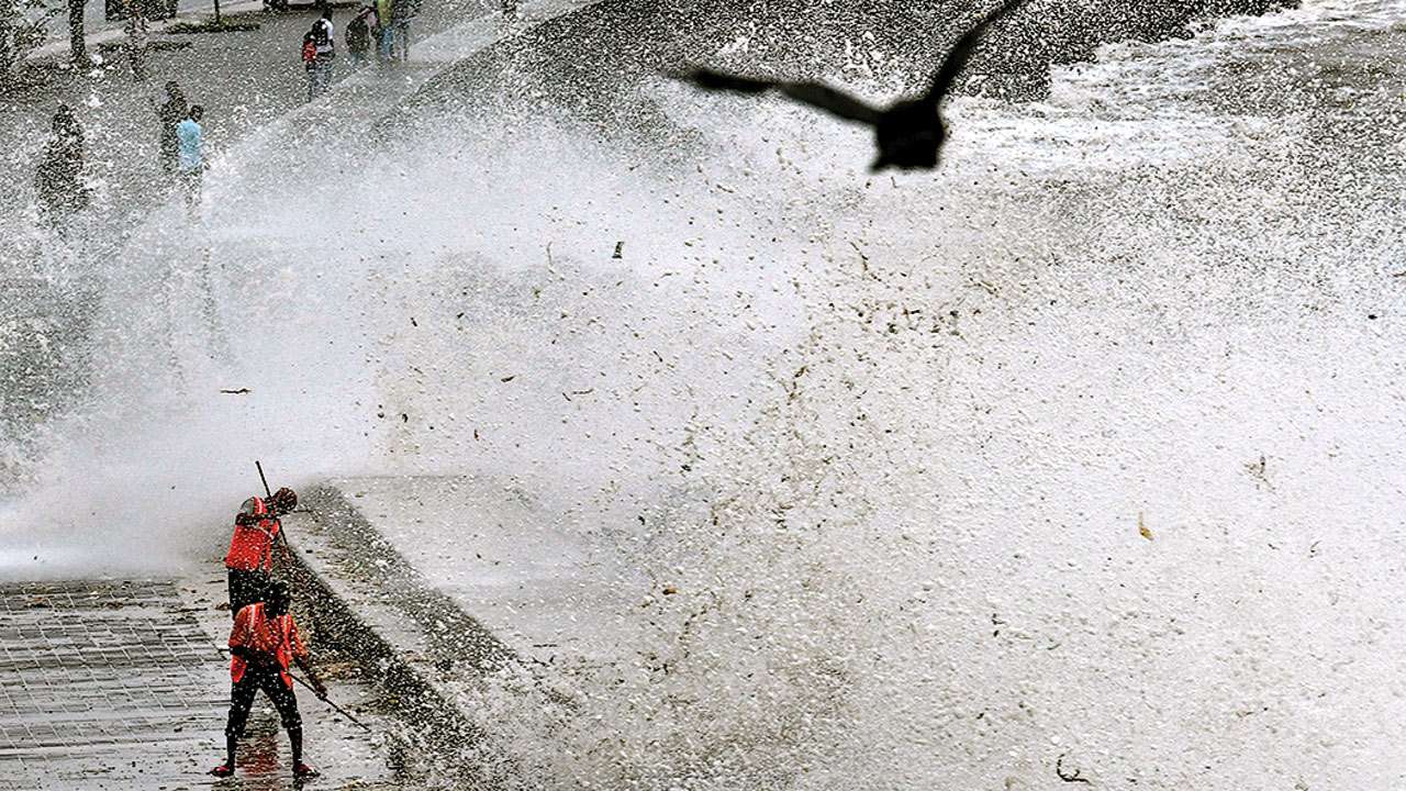 Mumbai This Monsoon To Witness 28 High Tides Highest Tide Due On Sept 1 24 july 2019, 07:37 am in the next 24 hours, the mumbai is experience intermittent rain/shower with heavy falls in city and suburbs, said the regional meterological centre, mumbai.