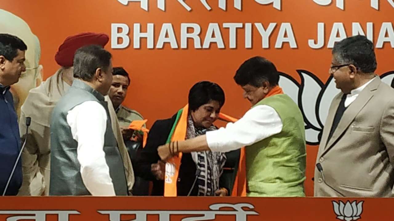 Bharati Ghosh joining BJP (File Photo/PTI)