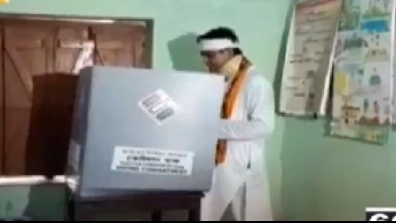 Bangaoan BJP candidate lands in controvery