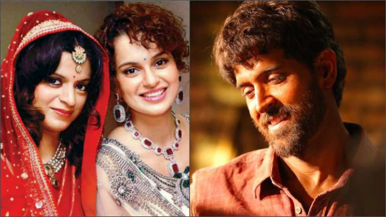 Kangana Ranaut's sister Rangoli attacks Hrithik Roshan