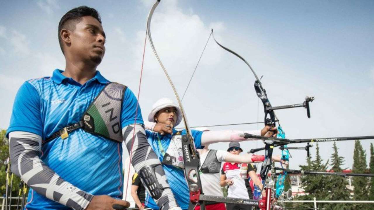 Indian archers at World Cup Stage II
