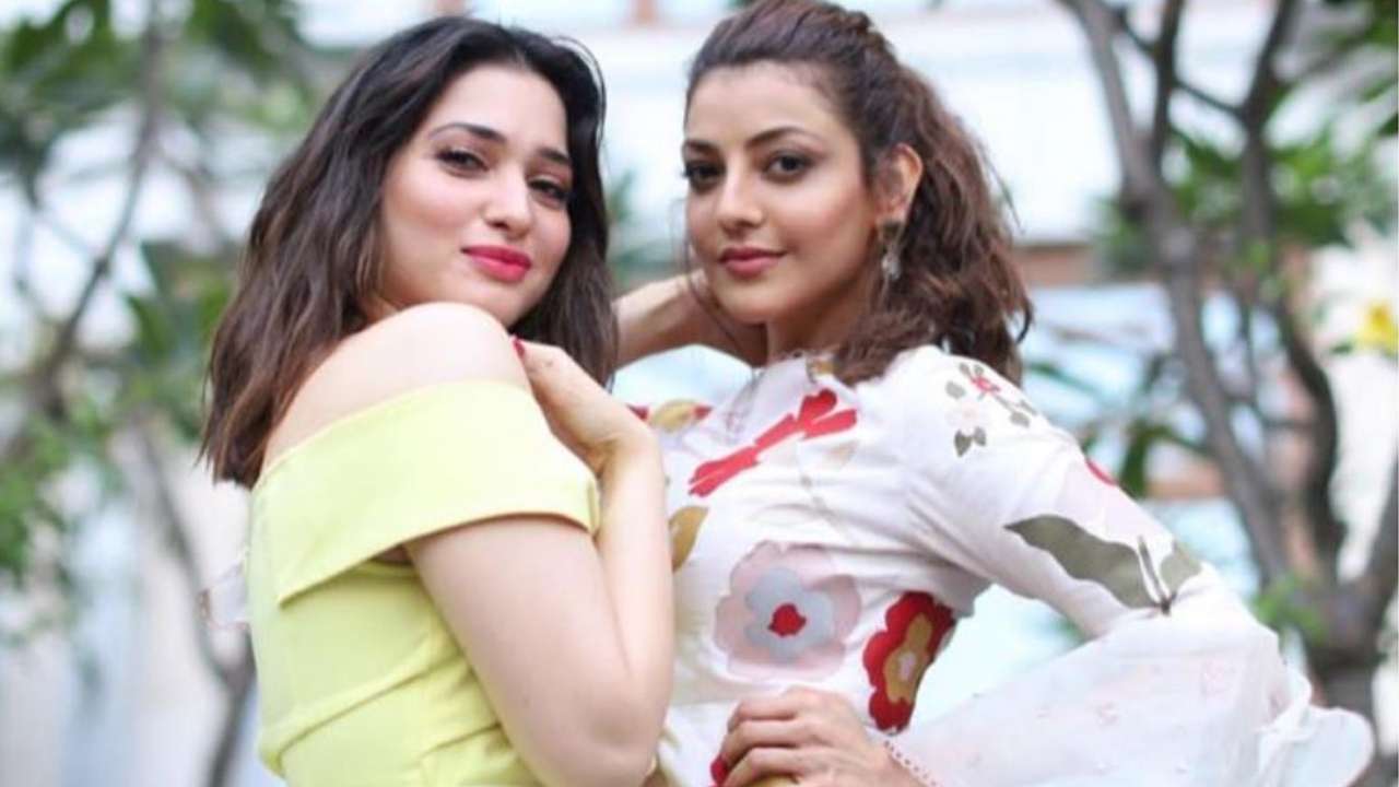 Kajal Agarwal Xxxxxx Video - Kajal Aggarwal and Tamannaah Bhatia couldn't wait to share same screen,  shine out in latest photoshoot