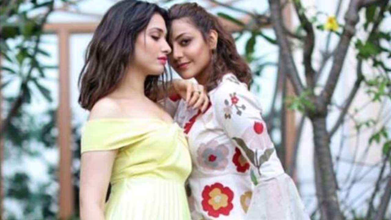 Tamanna Kajal Sex Video - Kajal Aggarwal and Tamannaah Bhatia couldn't wait to share same screen,  shine out in latest photoshoot