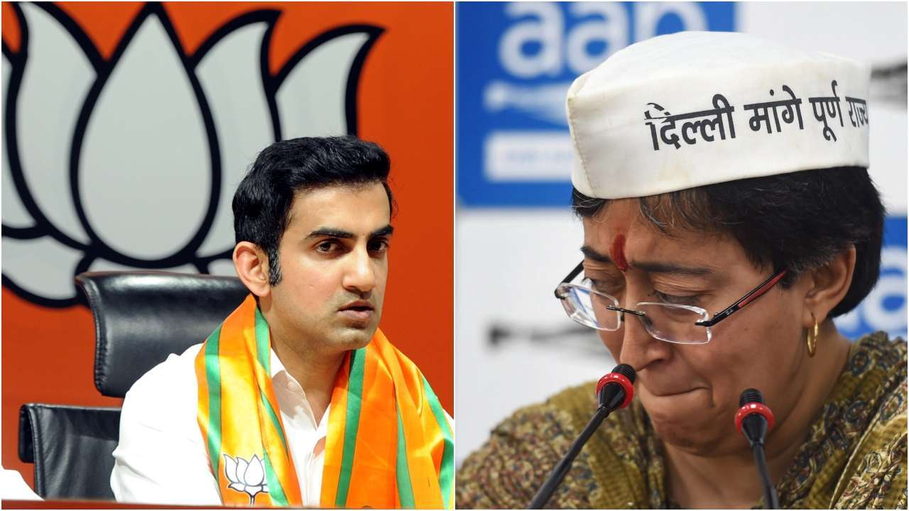 Atishi- Gautam Gambhir