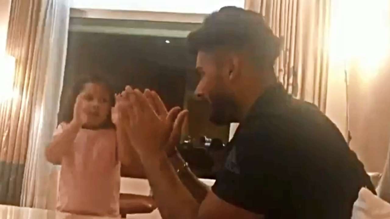 Ziva Dhoni and Rishabh Pant