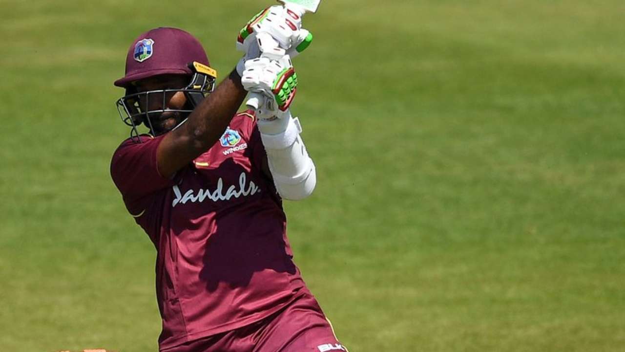 Ambris maiden ton helps Windies achieve record chase against Ireland