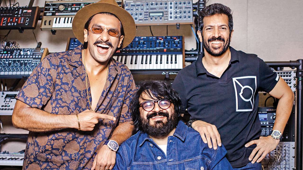 Ranveer Singh, Pritam and Kabir Khan
