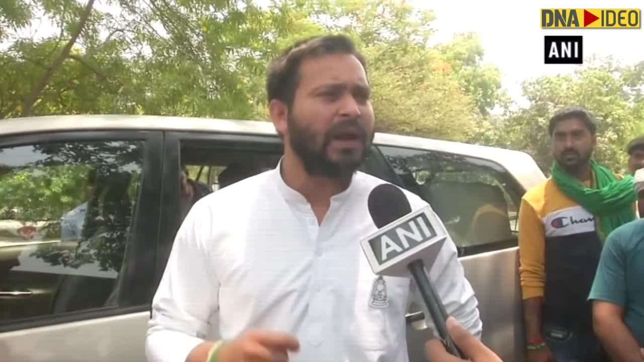 It’s clear that Nitish Kumar, BJP sent Lalu Yadav to jail: Tejashwi Yadav