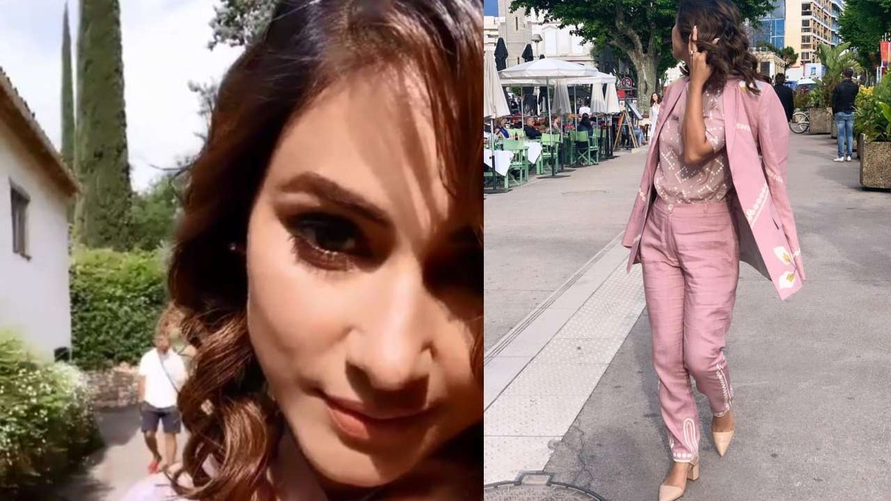 Cannes 2019: Hina Khan gives us tour of her outfits as she preps for interviews in pink