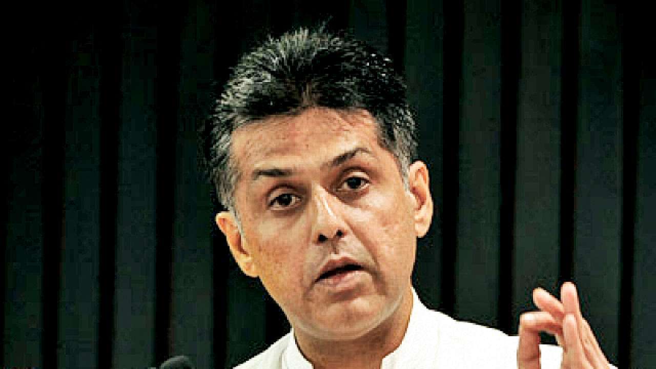 Congress leader Manish Tewari