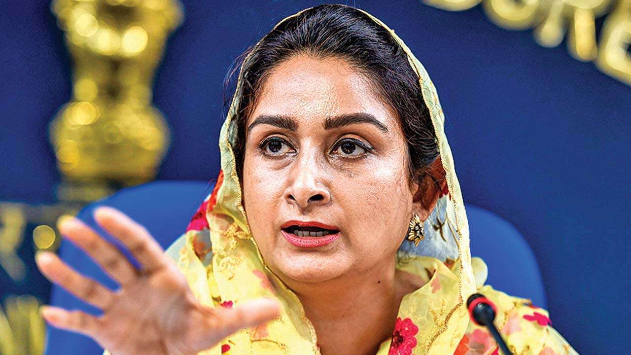 Union Minister Harsimrat Kaur Badal