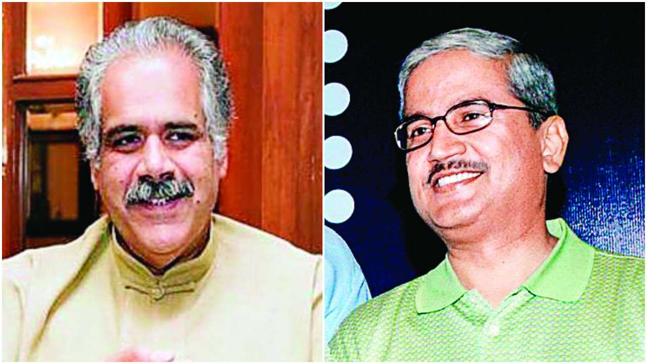 Rahul Bhatia (left) and Rakesh Gangwal