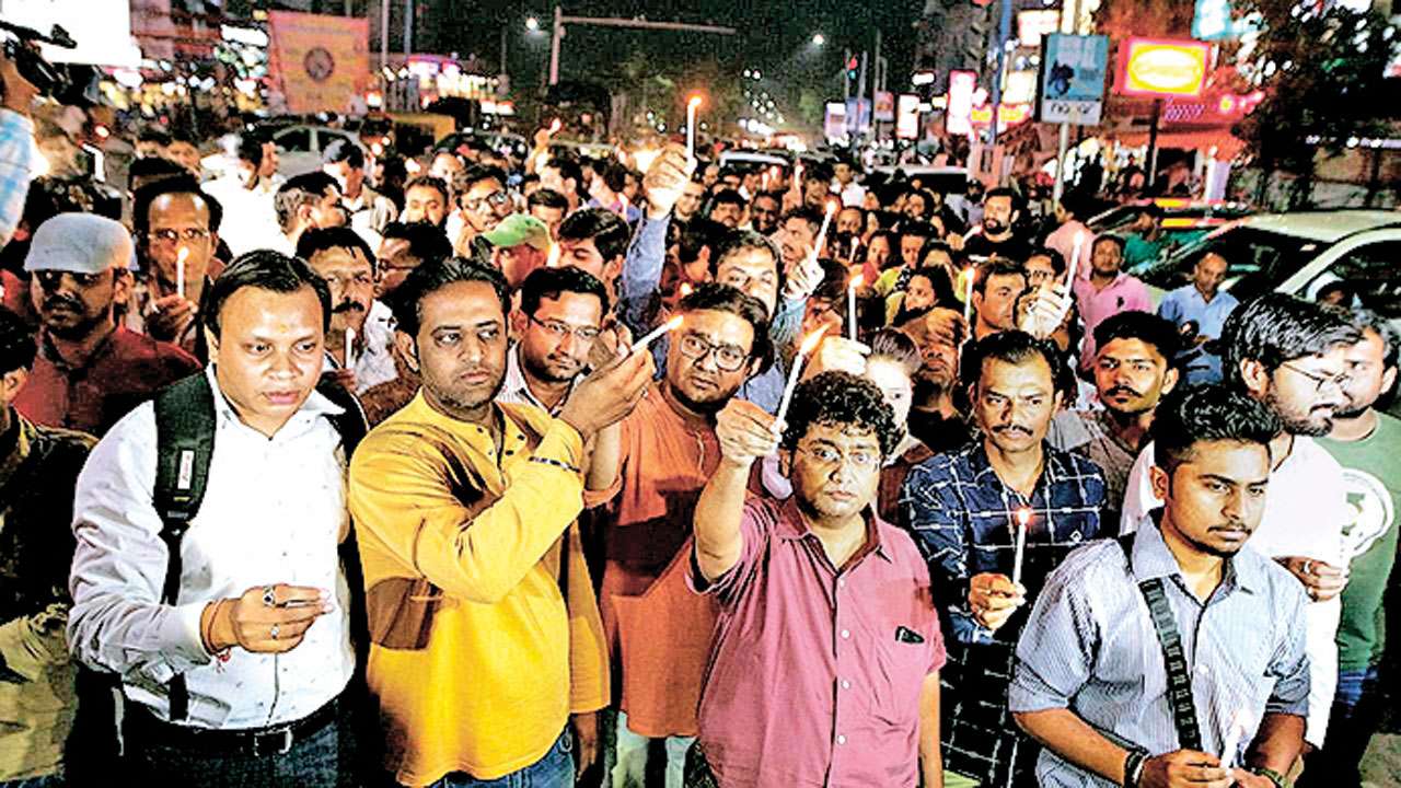 Candle march