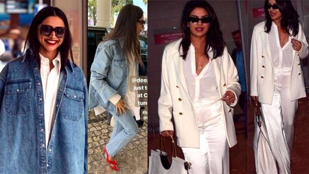 Meanwhile, Deepika Padukone and Priyanka Chopra arrive at Cannes