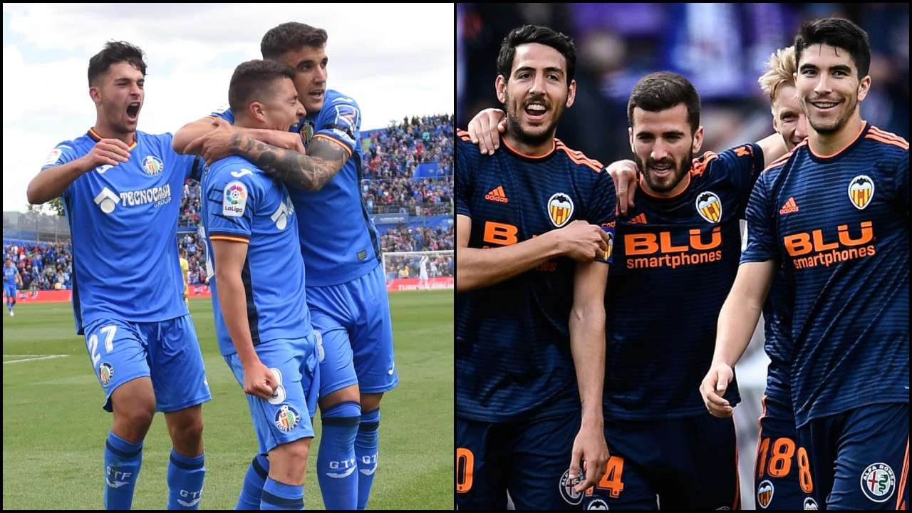 Getafe FC and Valencia 