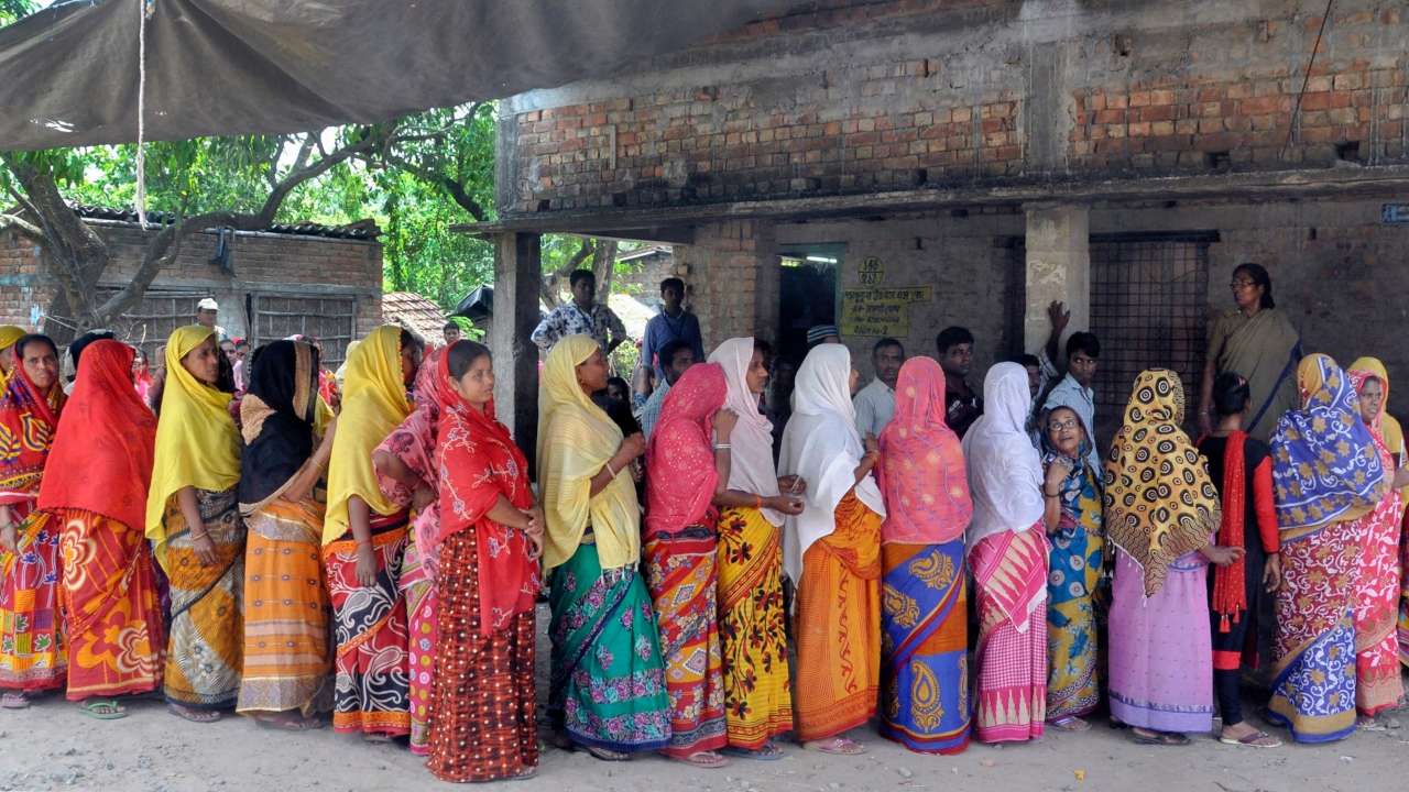 Voting going on in Bengal