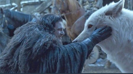 Jon Snow and Ghost Forever!