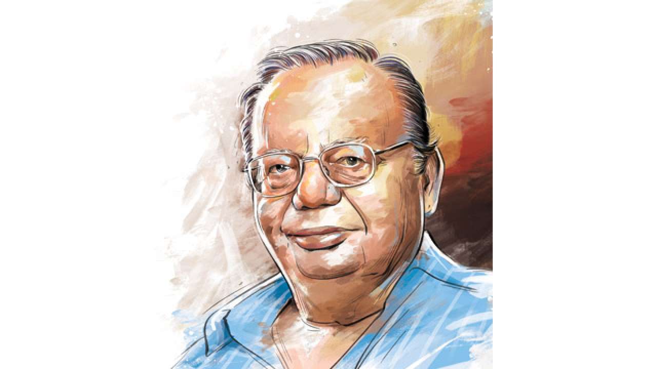 Drawing RUSKIN BOND from colour pencil  YouTube