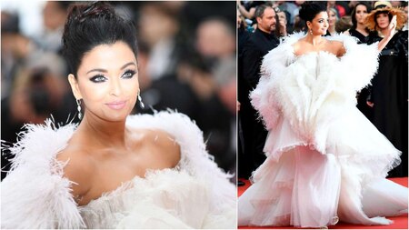 Aishwarya's second red carpet appearance was all about drama