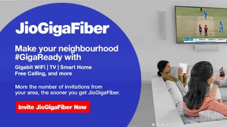 Jio GigaFiber service currently available under preview offer